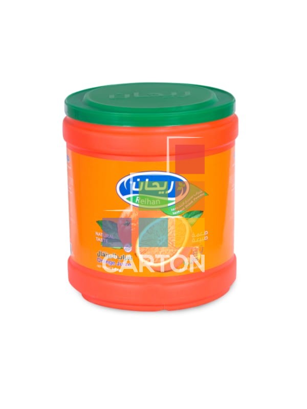 REIHAN ORANGE POWDER DRINK 6*2.5KG